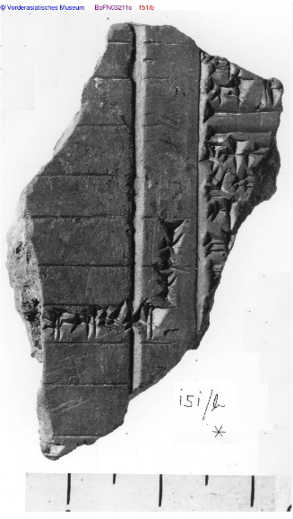 From Mainzer Photoarchiv. © Vorderasiatisches Museum. tablet